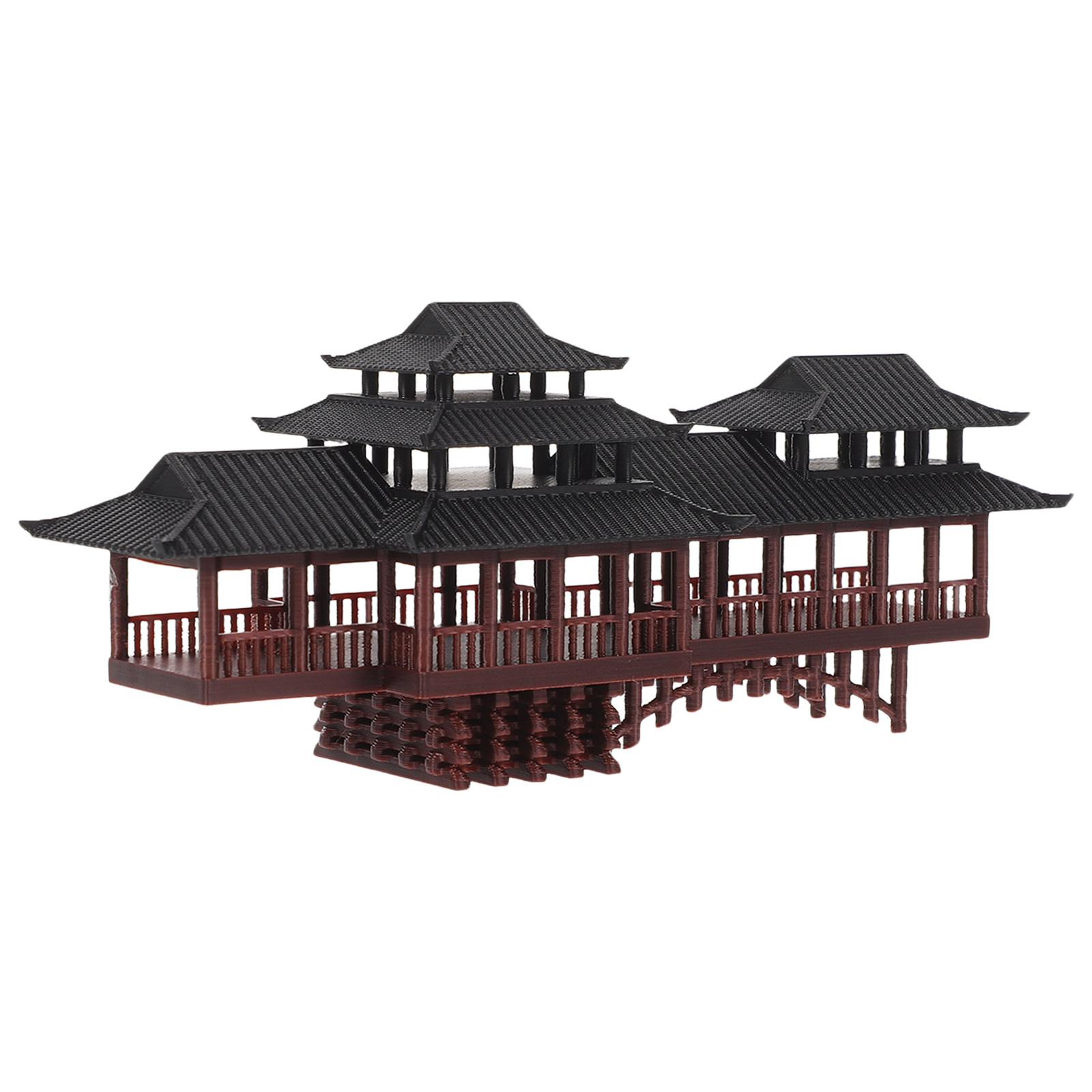 Bonsai Garden Decor - Klein Paviljoen Ornament Oud Chinees Architectuur