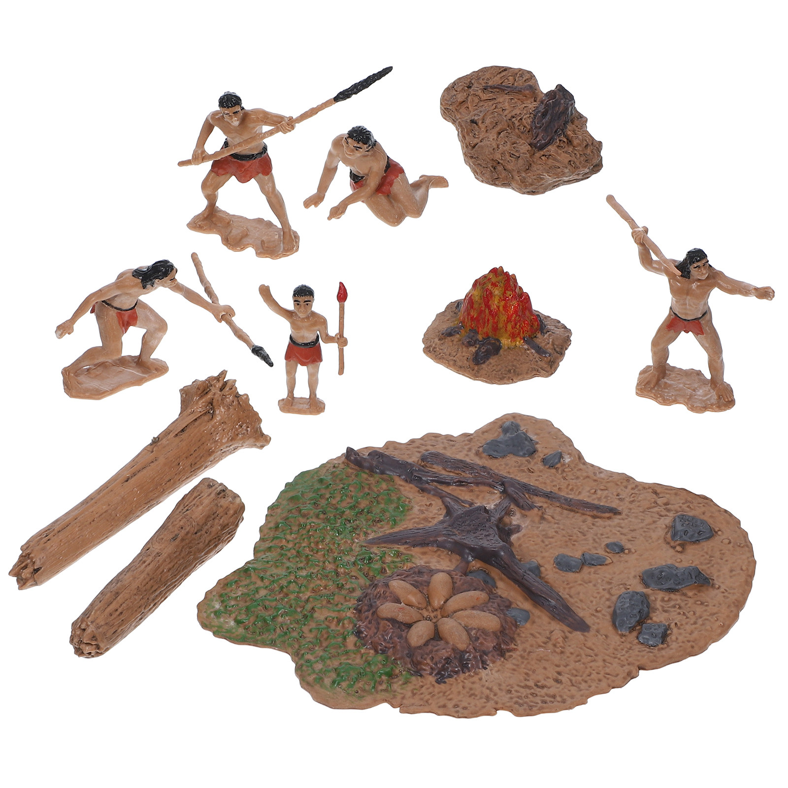 Bonsai Garden Decor - 1Set Mini Primitieve Mannen Kleine Ornament