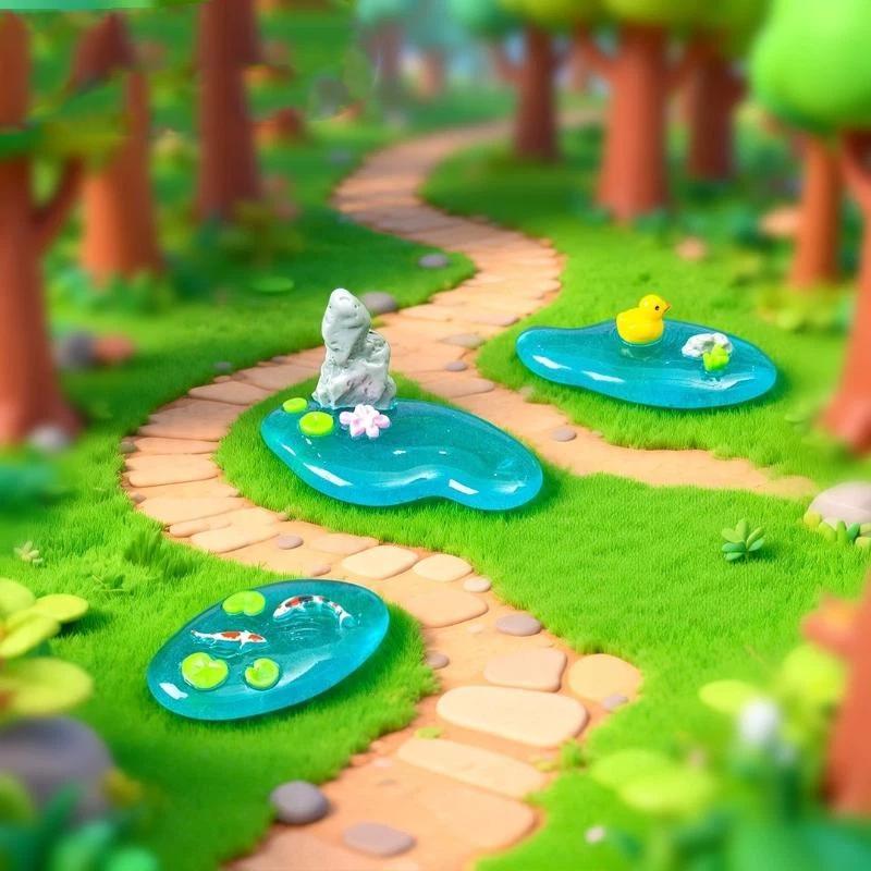 【HG】Mini harsvijverornamenten  - Bonsai Koi Garden recensie en prijs