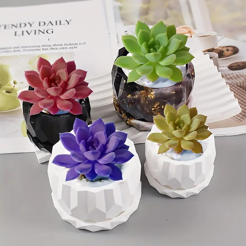 1 set siliconen plantenbakvorm - Bonsai Garden Decor recensie en prijs
