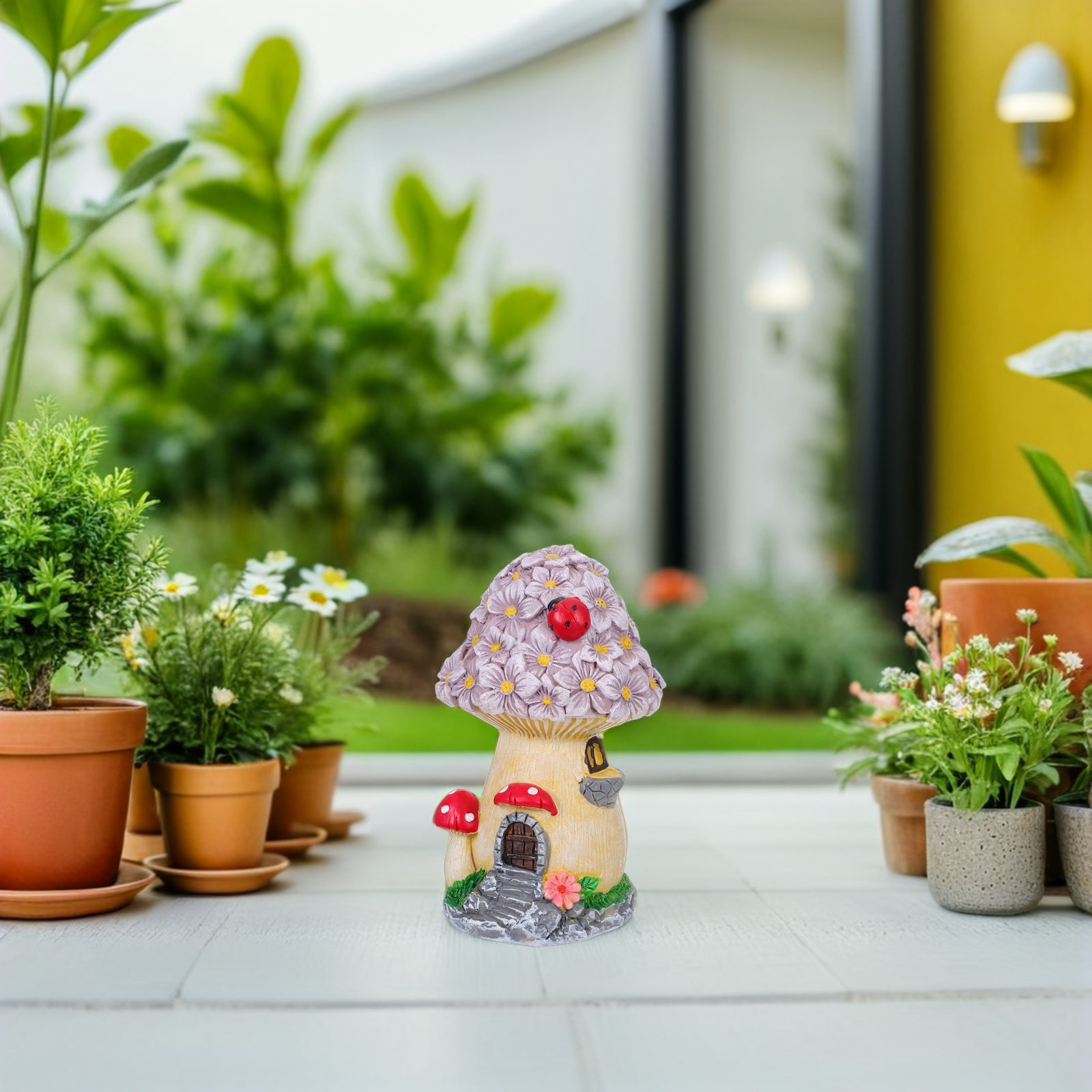 Weerbestendig hars-paddenstoel - Bonsai Garden Decor recensie en prijs