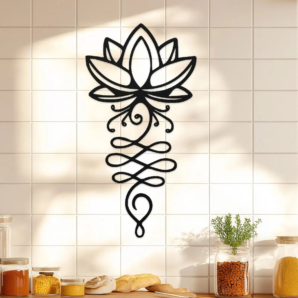 Lotus wanddecoratie, metalen z - Bonsai Garden Decor recensie en prijs