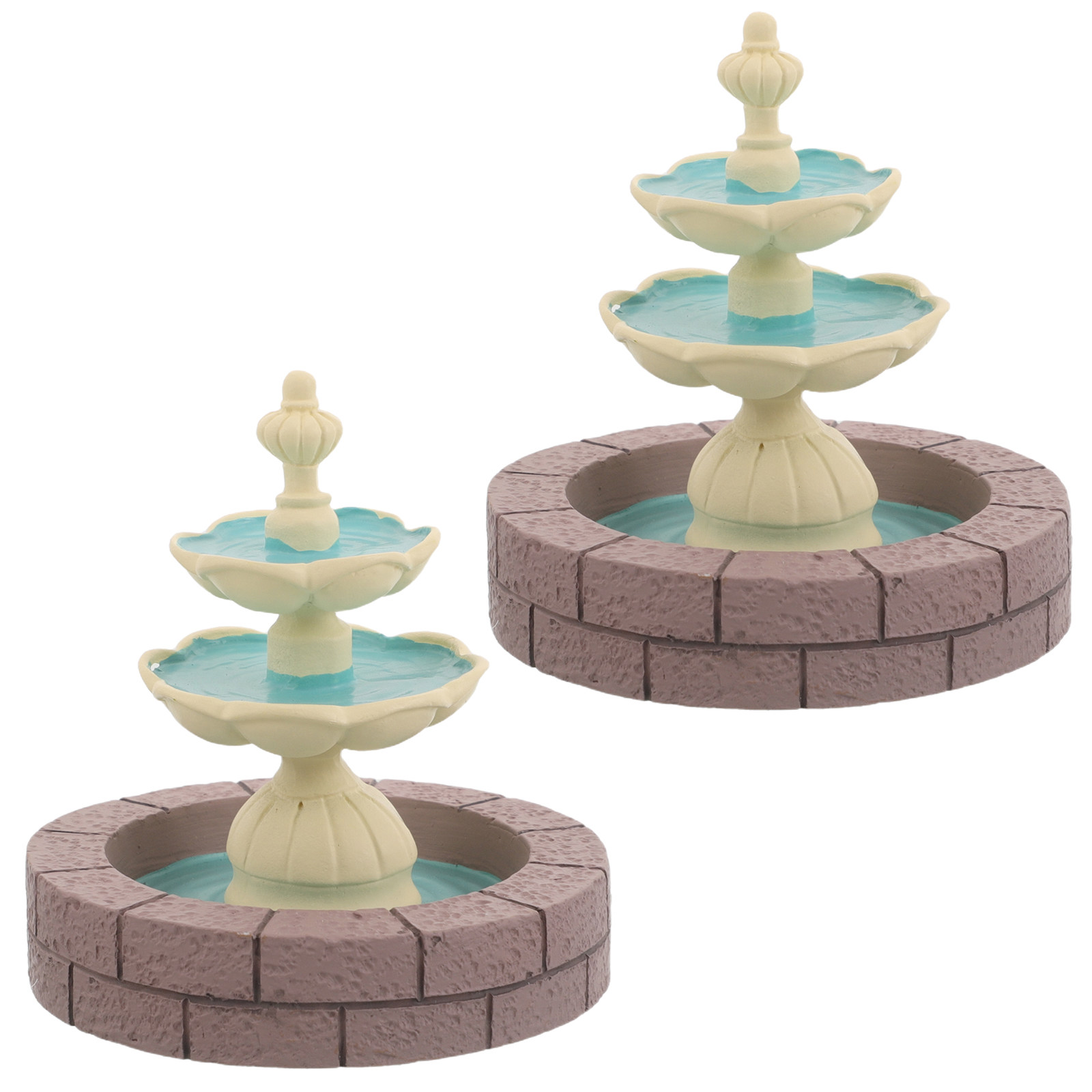 2 stuks mini harsfontein decor - Bonsai Garden Decor recensie en prijs